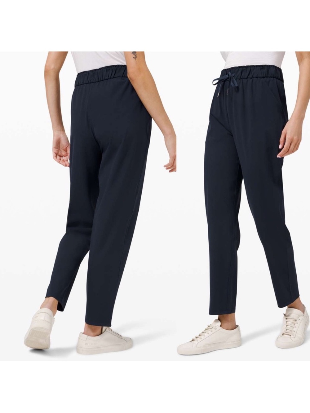 Lululemon Keep Moving Pant 7/8 High-Rise
True Navy Blue Lounge Joggers Pants 10